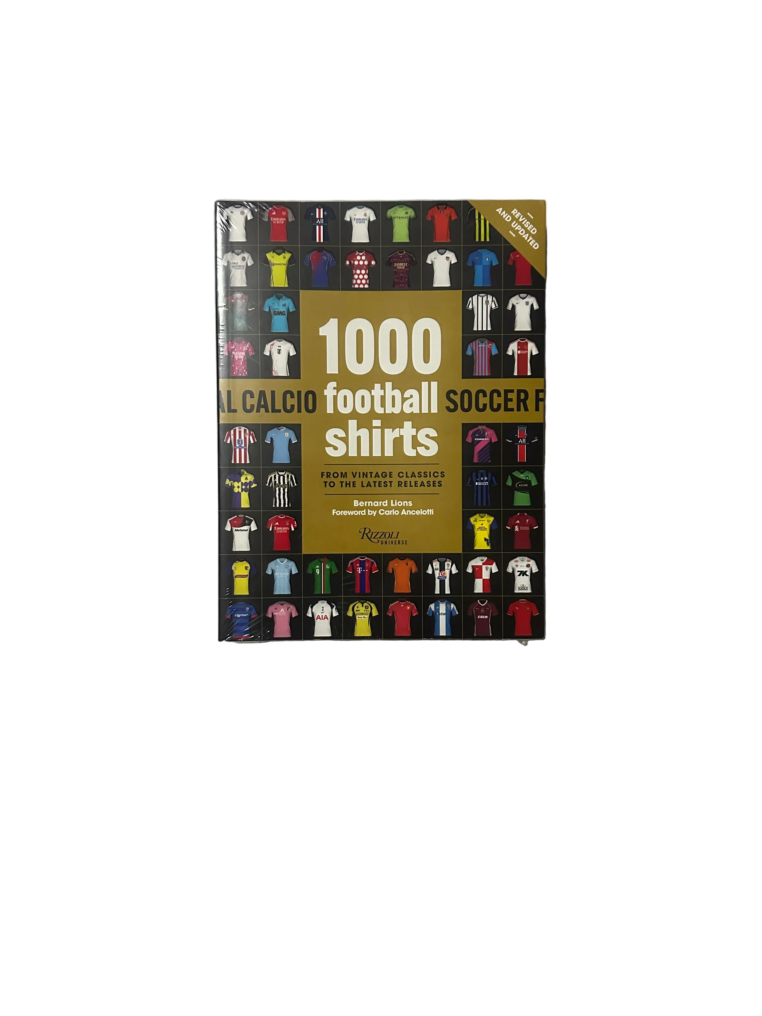 1000 FOOTBALL SHIRTS Book