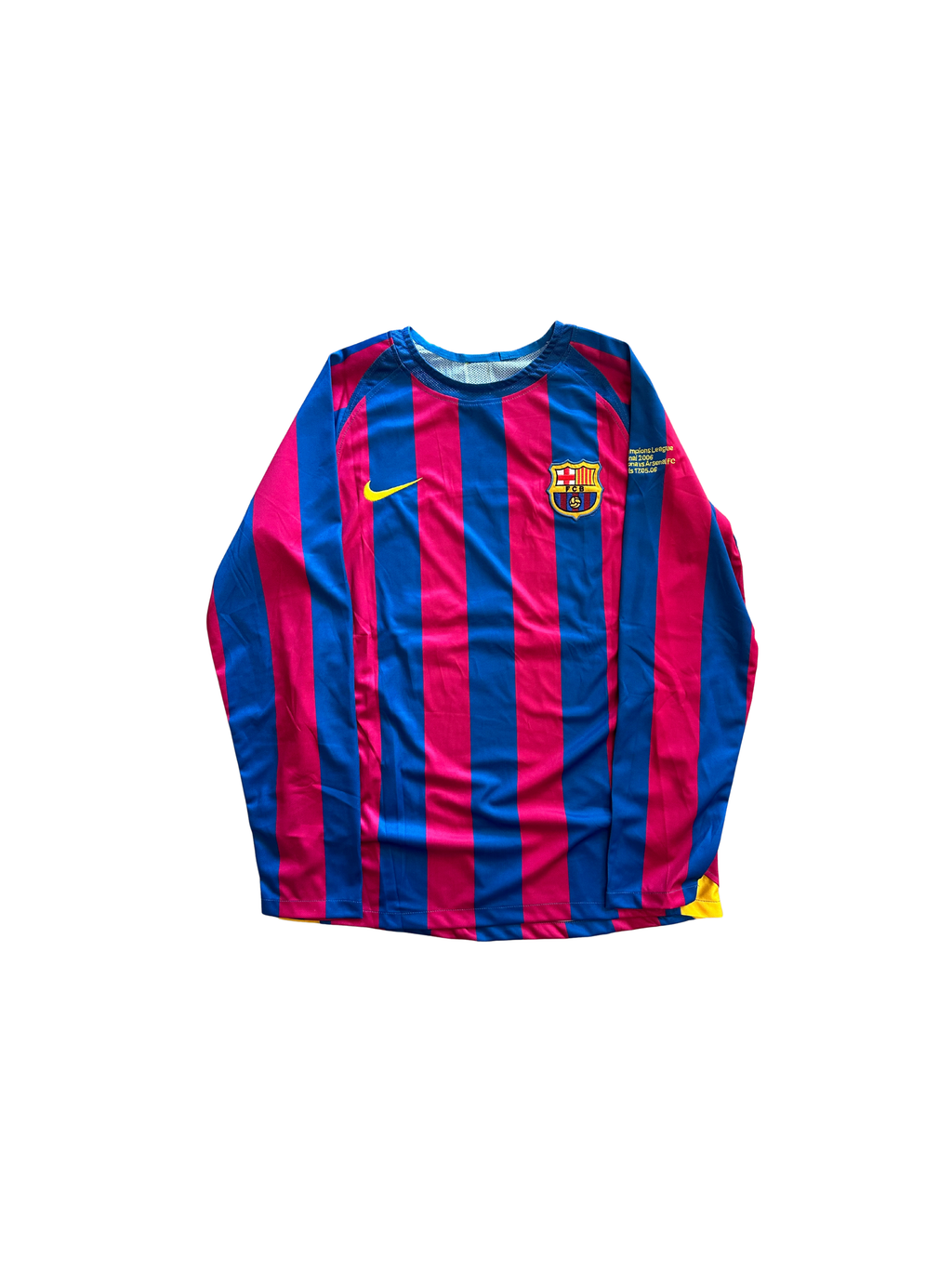 RONALDINHO 10 Barca 06' Home Long sleeve